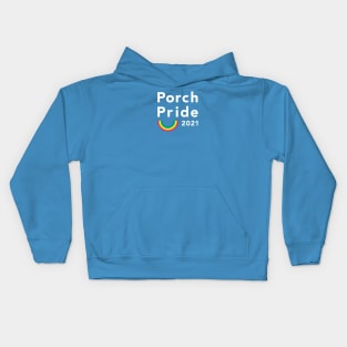 Porch Pride 2021 - White Logo Kids Hoodie